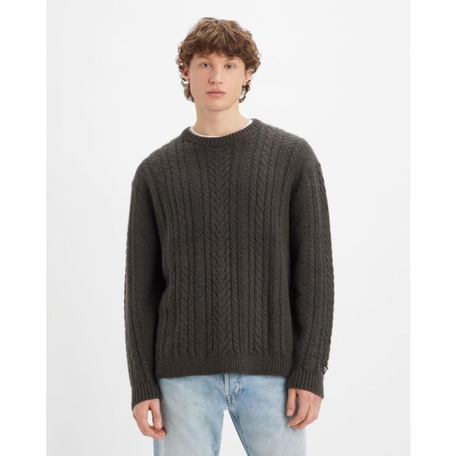 battery crewneck sweater Raven