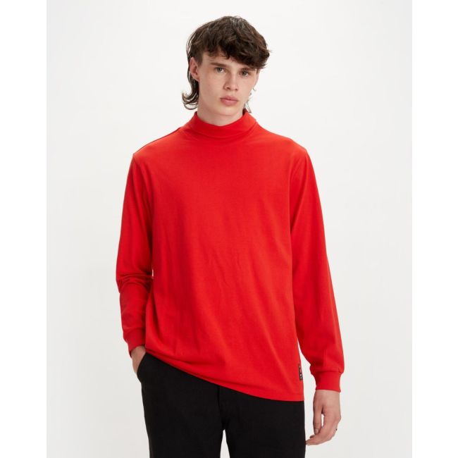 l/s turtleneck t-shirt Aura orange