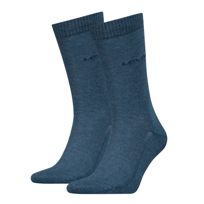 regular cut tencel organic cotton 2-pack sock Denim