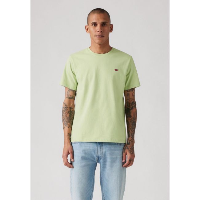 slub jersey housemark t-shirt Foam green