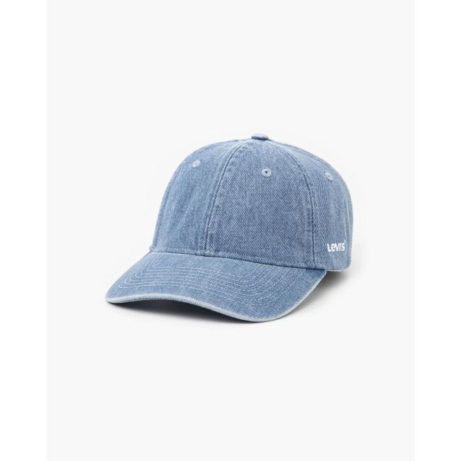 essential denim cap Light blue