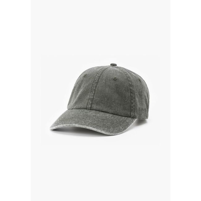 essential denim cap Olive green