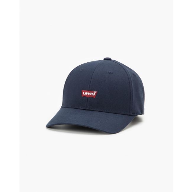 housemark logo flex fit cap Navy blue