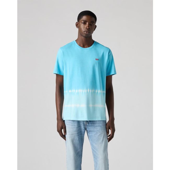 sea water finish housemark t-shirt Blue grotto jersey