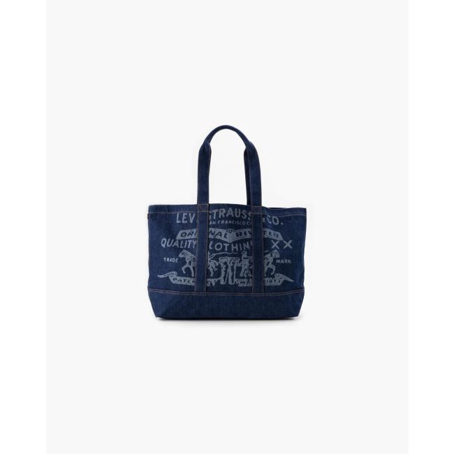 two horse xl tote bag Jeans blue