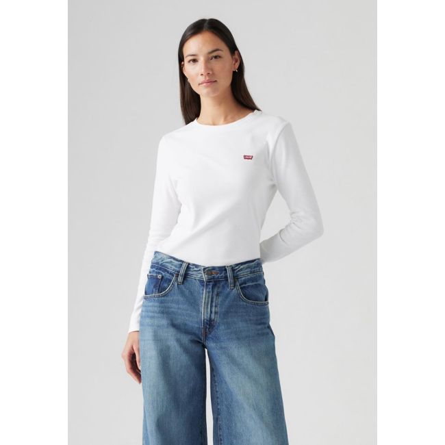 l/s essential hm tee White +